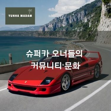 슈퍼카 오너들의 커뮤니티 문화